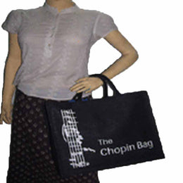 SINGLE COLOR PRINTED JUTE  BAG