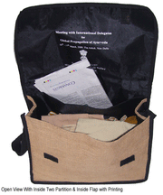PROMOTIONAL JUTE CONFERENCE BAG