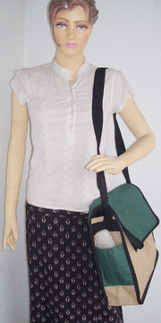 PROMOTIONAL JUTE CONFERENCE BAG