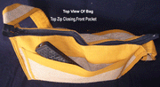 JUTE  MESSANGER BAG