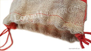 FRUIT PACKING JUTE DRAWSTRING MESH BAG