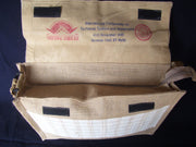 JUTE CONFERENCE BAG WITH BAMBOO