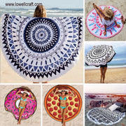 MANDALA ROUND TAPESTRY-BEACH THROWS