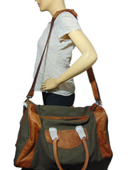 Canvas Duffle Travel Bag