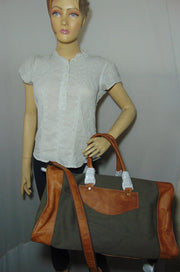Canvas Duffle Travel Bag