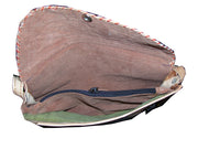 EMBROIDERY  LEATHER CLUTCH BAG