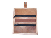 EMBROIDERY  LEATHER CLUTCH BAG