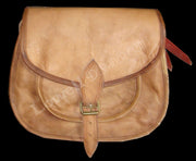LEATHER CROSS OVER BODY  BAG
