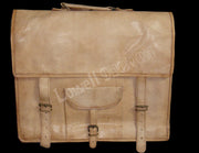 LEATHER LAP TOP SHOULDER BAG