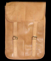LEATHER MESSENGER SHOULDER BAG