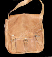LEATHER LONG SHOULDER HANDLE BAG