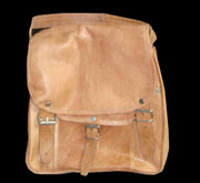 LEATHER LONG SHOULDER HANDLE BAG