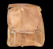 LEATHER LONG SHOULDER HANDLE BAG