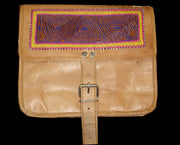 LEATHER LONG SHOULDER HANDLE BAG