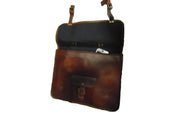 Leather Messanger Cum Backpack Bag