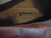 VINTAGE GENUINE TRAVEL DUFFEL GYM BAG