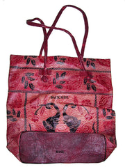 SHANTINIKETAN LEATHER TOTE BAG