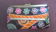 SHANTINIKETAN LEATHER CLUTCH PURSE
