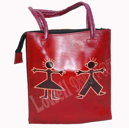 LEATHER SHOULDER BAG