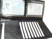 LEATHER WALLET WAVE DESIGN