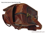 Leather Vintage Cabin Suitcase Bag(24x12