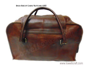 Leather Vintage Cabin Suitcase Bag(24x12
