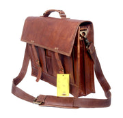 LEATHER SCHOOL/ OFFICE/LAPTOP BAG
