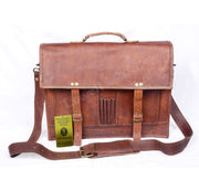 LEATHER SCHOOL/ OFFICE/LAPTOP BAG