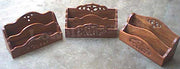 CRAFTSMAN WOODEN DESK LETTER ORGANIZER/RACK