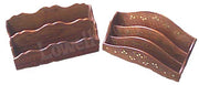 CARVED  WOOD INDIAN LETTER  RACK