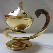 Brass Loban Burner Plain lubandan