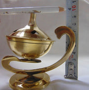 Brass Loban Burner Plain lubandan