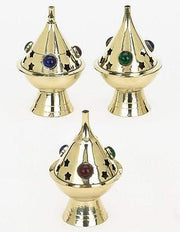 Brass Incense Burner set of 3