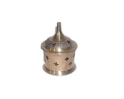 Carved Brass Incense Burner