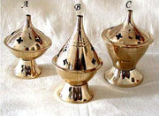 BRASS INCENSE BURNER