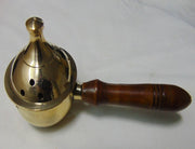 Charcoal Incense Burner With Handle With Lid