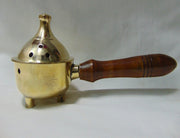 Charcoal Incense Burner With Handle With Lid