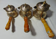 Engraving Brass Turkish Tea Pot 3 pcs set