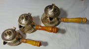 Engraving Brass Turkish Tea Pot 3 pcs set