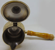 Engraving Brass Turkish Tea Pot 3 pcs set