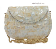 VINTAGE EVENING BAG MOTHER OF PEARL
