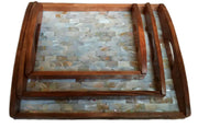 Mop Tray Set Of 3 Rectangle