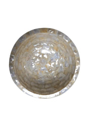Mother of Pearl Serving Tray Bowl with Spoon Handmade