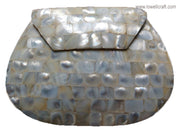 MOTHER OF PEARL CLUTCH BAG