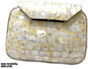 MOTHER OF PEARL CLUTCH BAG