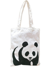 Long handle Natural Cotton Shopping Bags