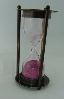 Big Nautical Pink sand clock timer Antique Design