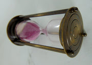 Big Nautical Pink sand clock timer Antique Design
