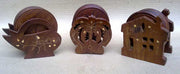 WOODEN COASTER SET  WITH FLOWER,TREE,LEAF  STAND