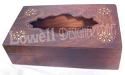 WOODEN TISSUE BOX, TISSUE PAPER NAPKIN HOLDER